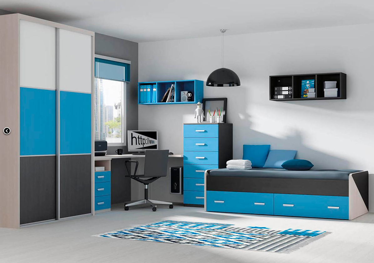dormitorio Coool Blue