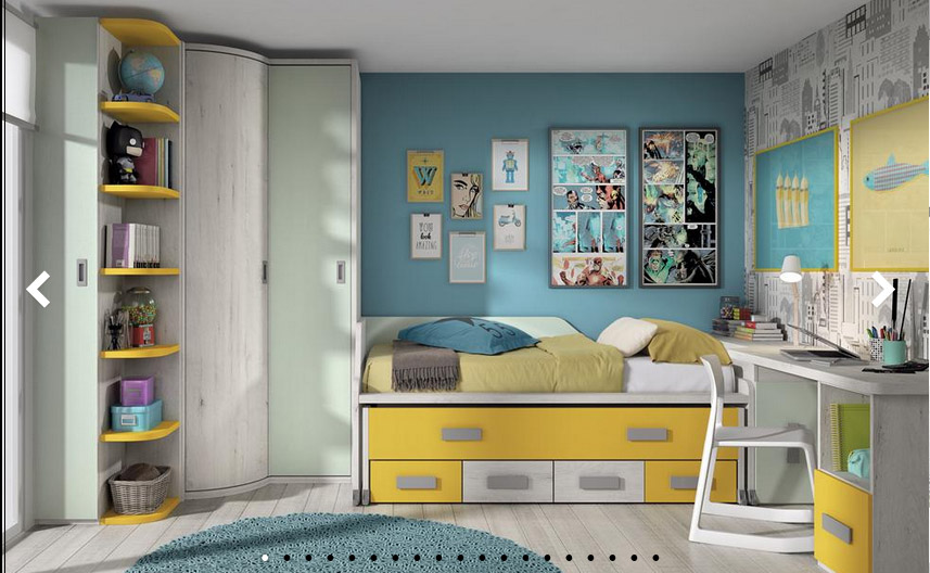 dormitorio STYLING MOSTAZA